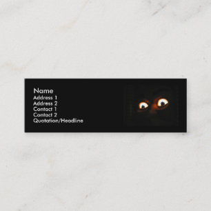 eye am . . . mini business card