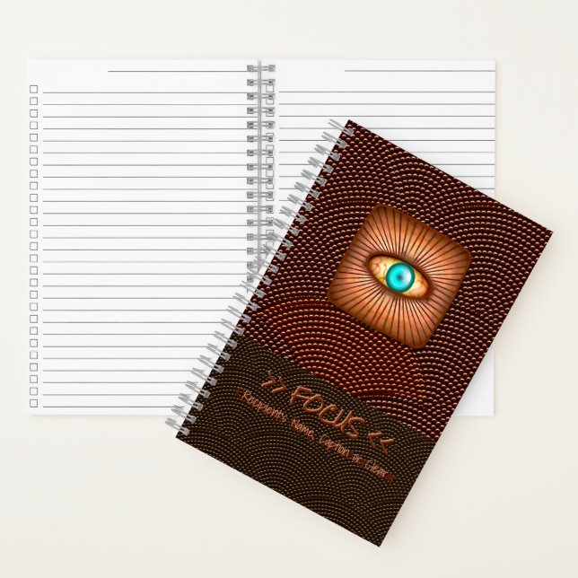 Eye Am Watching You FOCUS - Personalised Notebook (Inside)