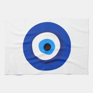 eye ancient symbol antiquity talisman superst tea towel