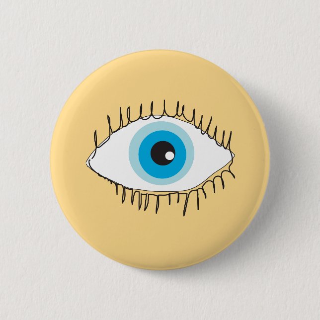 Eye badge looking at you eyes sight (Front)