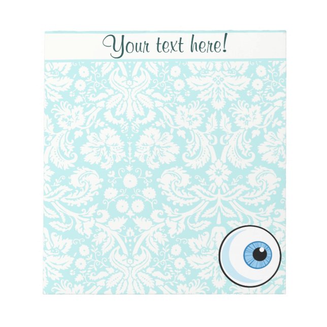 Eye Ball; Cute Notepad (Front)
