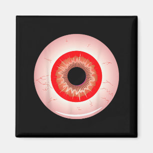 Eye-ball Lazy Halloween Costume Soky Y Funny Magnet