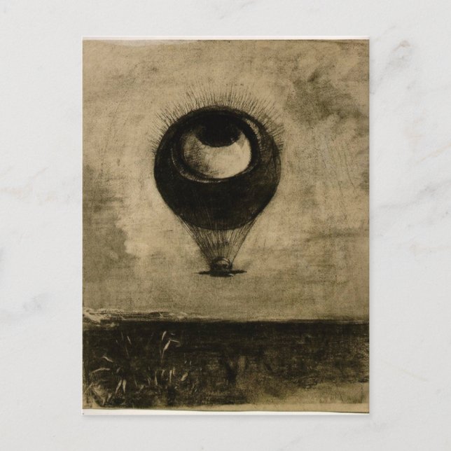 Eye Balloon Postcard (Front)