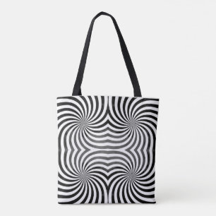 Eye Boggling Spiral Tote Bag