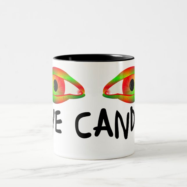 Eye Candy Two-Tone Coffee Mug (Center)