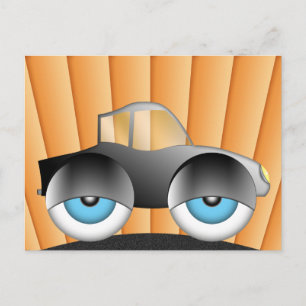 Eye Car Postcard