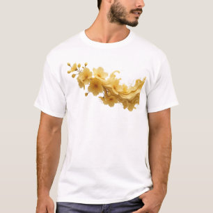 Eye-Catching ABSTRACT FLOWER Art T-Shirt
