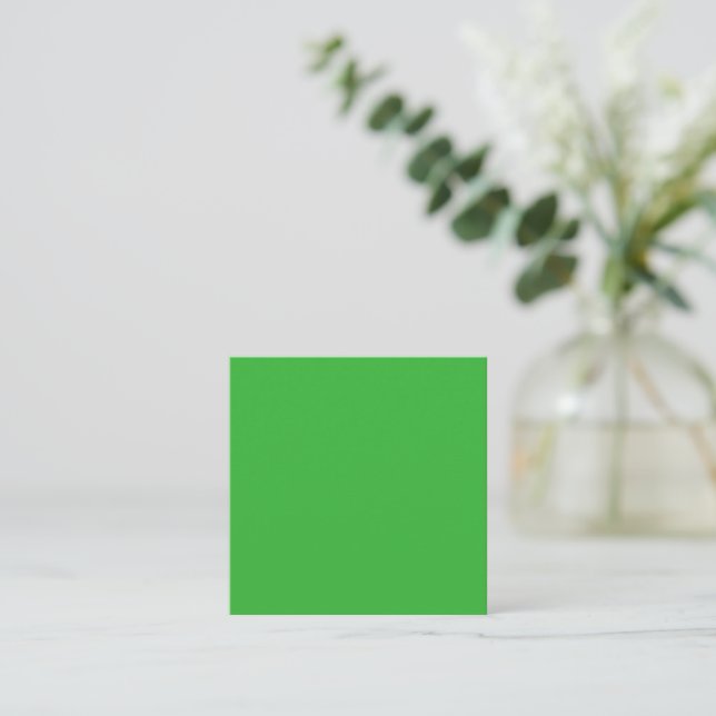 Eye-Catching American Green Note Card for Gifting (Standing Front)
