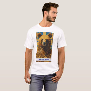 Eye-catching bear motif that expresses your love T-Shirt