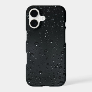 Eye Catching Black Textured Raindrop