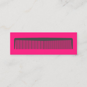 Eye Catching Comb Mini Business Card