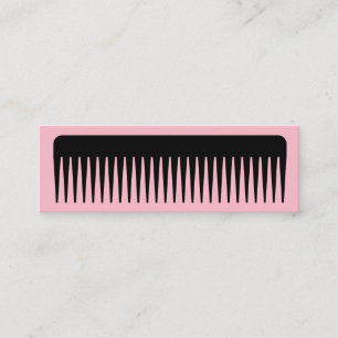 Eye Catching Comb Mini Business Card