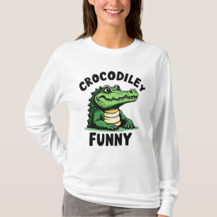 Eye-Catching Crocodile T-Shirt – Funny crocodile