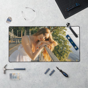 Eye Catching Custom Image Desk Mat for Office Use