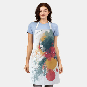 eye-catching graphic apron