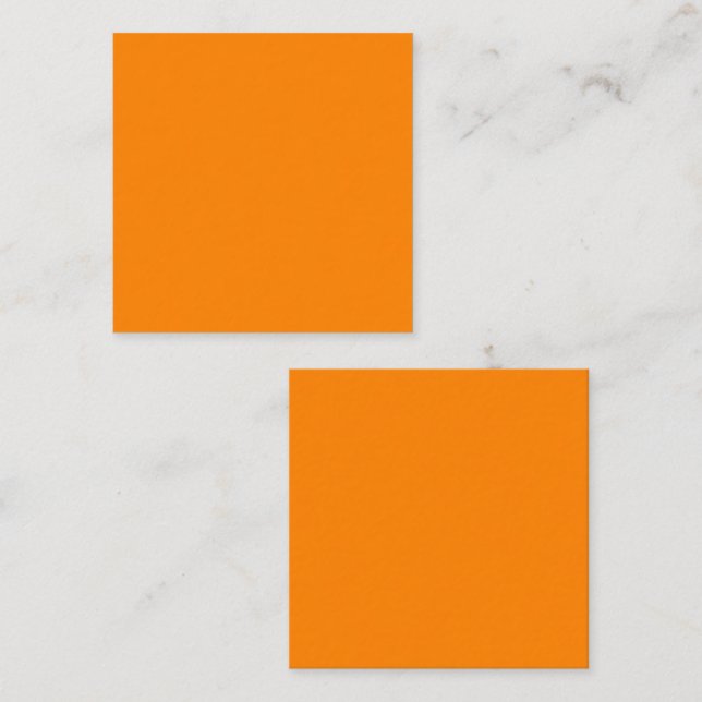 Eye-Catching Neon Orange Note Card for Gifting (Front/Back)