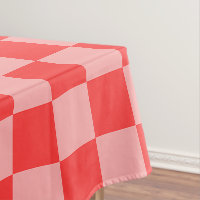 Eye-Catching Red and Pink Chequerboard