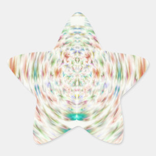 eye catching star sticker
