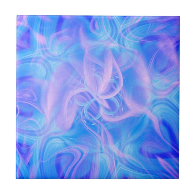Eye-Catching Stylish Colourful Pattern Ceramic Tile (Front)