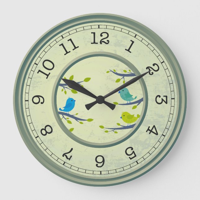 Eye-catching Wall Clock (Front)