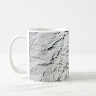 Eye Catching Wrinkled White Paper Coffee Mug