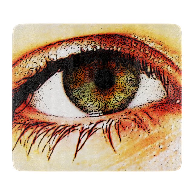 Eye cbcnm cutting board (Front)