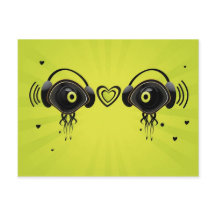 Eye characters with small hearts