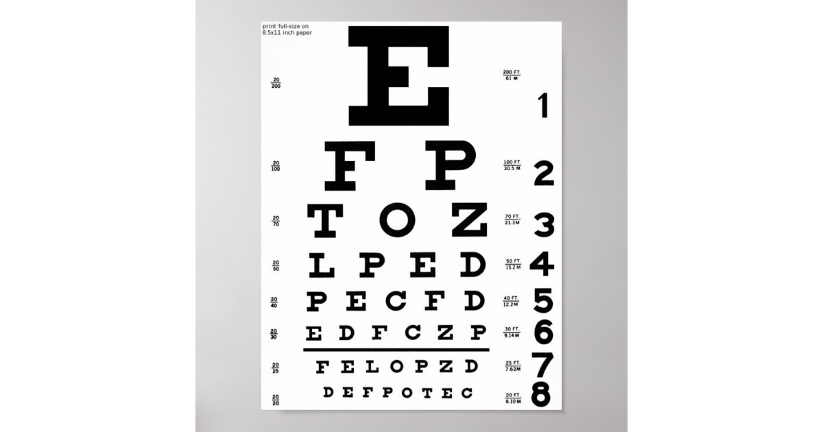 Eye Chart 