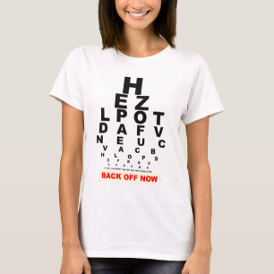 EYE CHART black T-Shirt