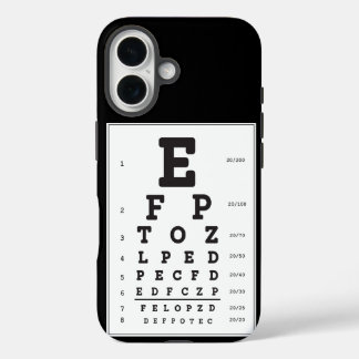 Eye Chart iPhone case