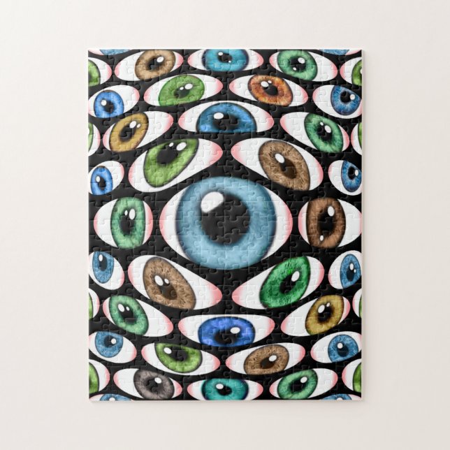 Eye Chart Jigsaw Puzzle (Vertical)