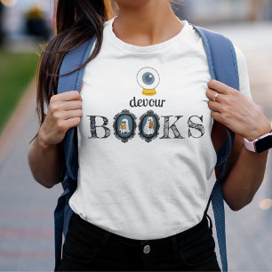 "Eye" Devour Books - Reading Ghosts Tri-Blend Shirt