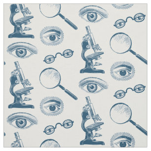 Eye Doctor Forensics Scientist or Private Eye Fabric