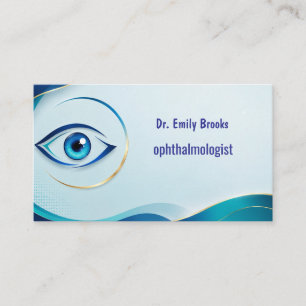 Eye Doctor Medical Appointment Business Card