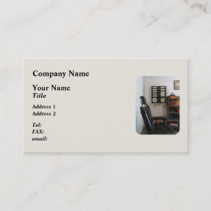 Eye Doctor's Office with Eye Chart Business Card
