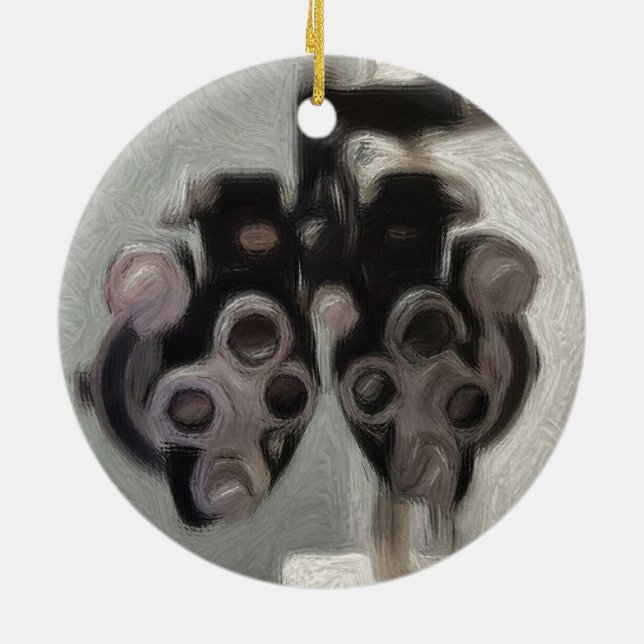 Eye Doctors Test Ornament (Back)