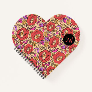 Eye Doodle Manifest Spiral Notebook