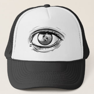eye dragonfly trucker hat