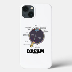 Eye Dream Anatomical Human Eyeball Humour iPhone 13 Case