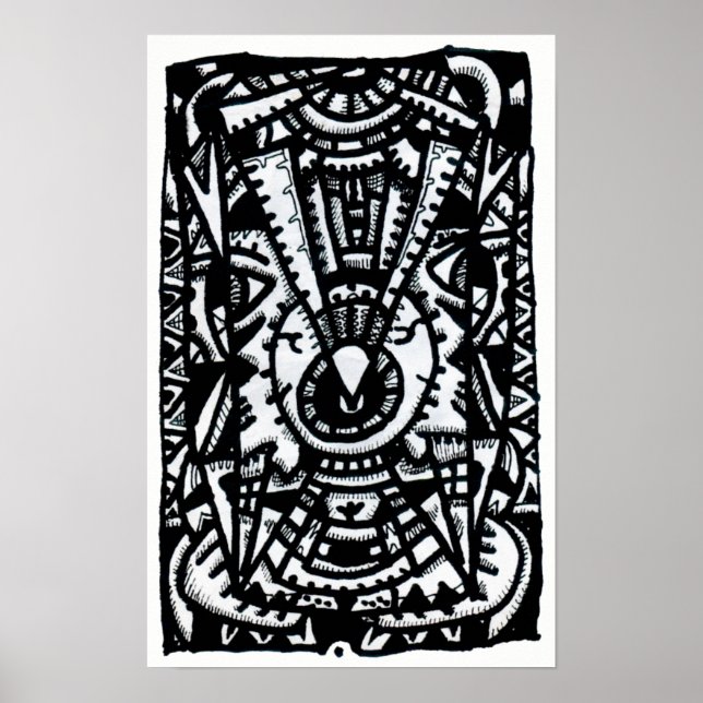 Eye-Eye, by Brian Benson Poster (Front)