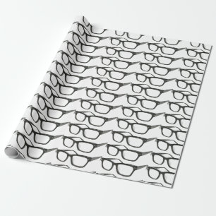 Eye Glasses Wrapping Paper