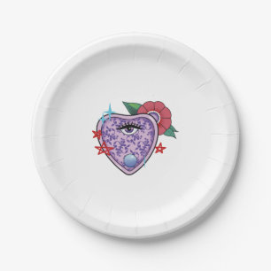 Eye Halloween  Paper Plate