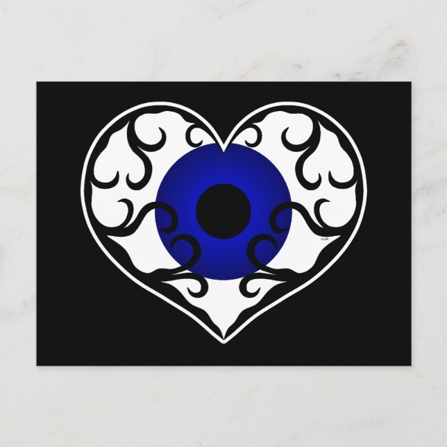 Eye heart postcard (Front)