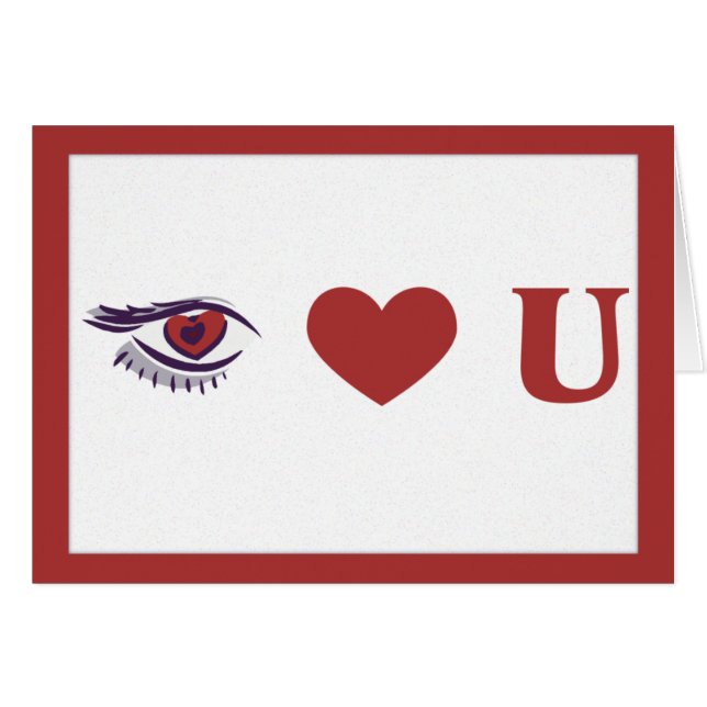 Eye Heart U (Front Horizontal)