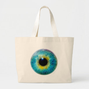 Eye I Large Tote Bag