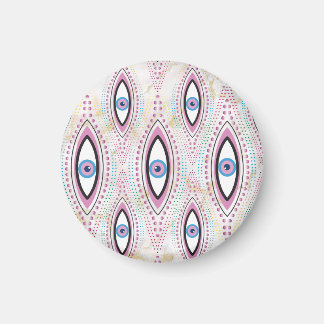 Eye Illustrated heart colourful Magnet