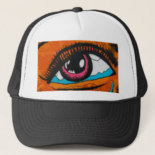 Eye 👁️ image, trucker, hat 👁️