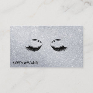 Eye Lash Glitter Business Card