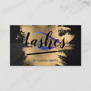 Eye Lashes Women Beauty Appointment Card