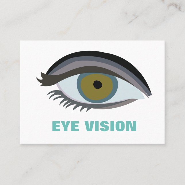 Eye Lens Vision Care Business Card (Front)